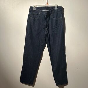 Men's Uniqlo Wide Leg Classic Blue Jeans